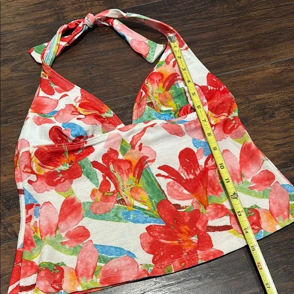 Athena Floral Tankini Bikini Set - multicolored floral - Picture 3 of 15